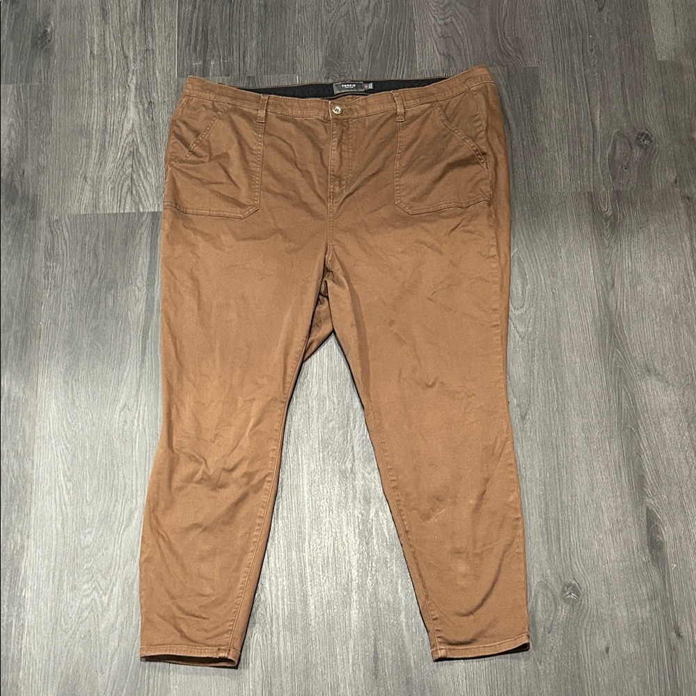 Torrid Brown Jean pants for Women size 24